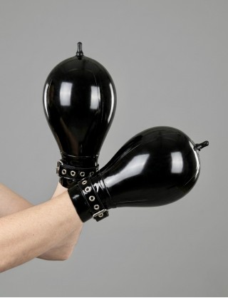 Latex Bondage-Handschuhe